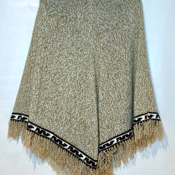 VINTAGE💎SAN CRISTOBAL Poncho 100% Alpaca - Picture 12 of 13